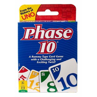 Mubco Uno Phase 10 Card Game