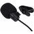 TSV Microphone Hands Free Mini Clip On Lapel Mic With 3.5mm Jack For Cameras Recorders, Compatible With All Smartphones