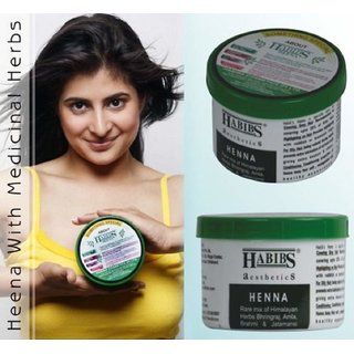 Habibs Heena With Medicinal Herb Black 400 Grams