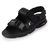 Sparx Men's Black Sports Outdoor Sandals & Floaters