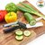 2-in-1  Steel Smart Clever Cutter Kitchen Knife Food Chopper and in Built Mini Chopping Board with Locking Hinge
