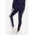 RDS Wear Women Navy Blue Track Pant with Sides Colour White