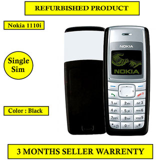 refurbished nokia 1110i mobile phone black