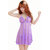 LOBELIA Women Net Babydoll Nightwear Nighty for Women and Girls