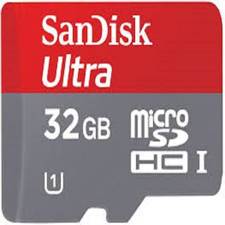 Sandisk Ultra 32Gb Microsd Memory card 100Mbp/s Class 10