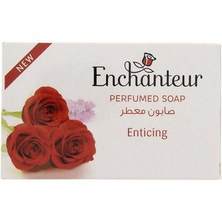 Enchanteur Enticing Perfumed Bath Soap 125gm Pack Of 2  (125 g, Pack of 2) - Imported