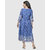 Prayas Women Blue printed Kurti