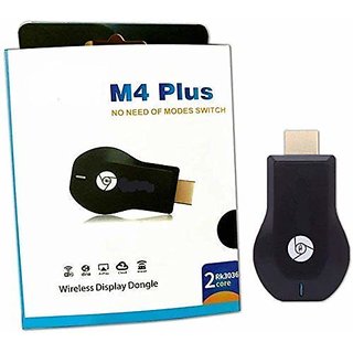 M9 Plus WiFi/HDMI Dongle  Wireless Display for TV, Laptop, Desktop,Tablet Compatible with All Smartphone