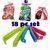 18Pc 3 Different Size Plastic Food Snack Bag Pouch Clip Sealer for Keeping Food Fresh for Home Kitchen  (Multi Color)