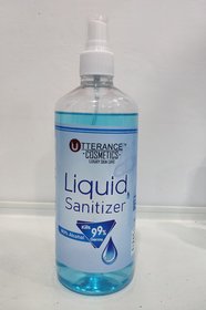 UTTERANCE Hand Sanitizer WITH 80 ALCOHOL ( 500 ML SPRAYER )