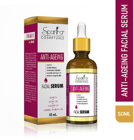 Spantra Anti-Ageing Facial Serum for Reducing Wrinkles, Fine lines, Hyperpigmentation, Suit All Skin Types, 50ML