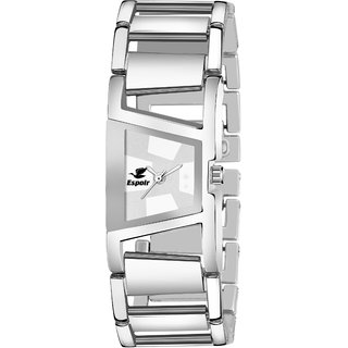 Espoir Analogue Stainless Steel White Dial Girl's and Women's Watch - Laila0507