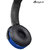 Digibuff Wireless Extra bass Bluetooth Headphones Over The Ear Headset with Deep bass With SD Card Slot (Blue)