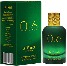 LA' French 0.6 EAU DE Perfum For Men 100ml