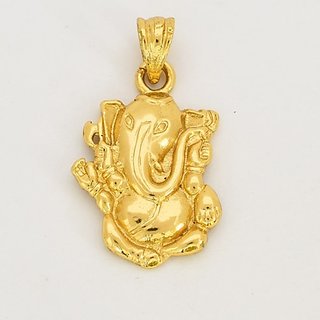 Ganesh Pendant for Women ,Men And Kids Pendant In Gold Plated Metal BY CEYLONMINE Ganesh Pendant for Women ,Men And Kids Pendant In Gold Plated Metal BY CEYLONMINE