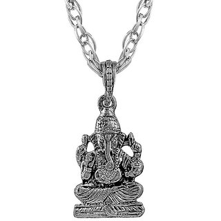 CEYLONMINE- Silver metal Ganesh JI Pendant Beautigul And Stylish Ganpati Pendant. CEYLONMINE- Silver metal Ganesh JI Pendant Beautigul And Stylish Ganpati Pendant.