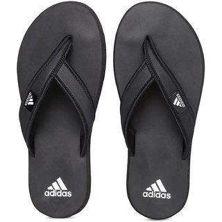Adidas Men Adi Rio Black Flip Flops (Slippers)