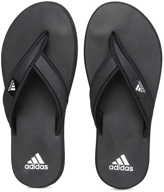 Buy Adidas Men Adi Rio Black Flip-Flops 