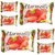 Harmony Strawberry Fruit Soap (Pack of 6-75 grams each)