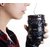 Collision Plastic Camera Lens Shaped Coffee Tea Cup Mug With 2 Lid