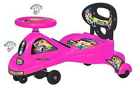 OH Baby LIGHT MAGIC CAR Character Swing Magic Car Ride On for Kids