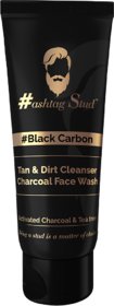 Hashtag Stud #Black Carbon Tan  Dirt Cleanser Charcoal Face Wash - 80 g  Made in India