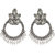 Sukkhi Glittery Oxidised Pearl Chandbali Earring For Women