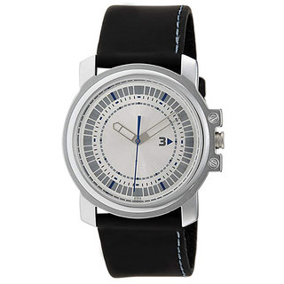 Buy SG Leather Strap Silver Dial Analog Men s Watch 3039SL01