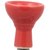 Heavy Base Stylish Red 14 Inch Glass Hookah By Emarket Set Of 1