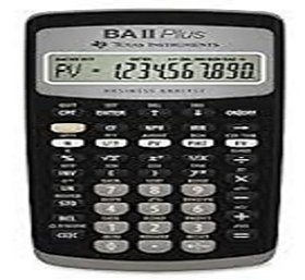 Texas Instruments BA II Plus Financial Calculator
