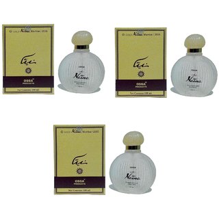 OSSA Gold Naina Handkerchief Perfume 100 ml each Pack of 3