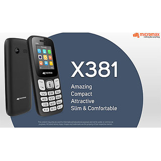 MICROMAX X381