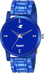 Espoir Analogue Plastic Strap Diamond Blue Dial Boy's and Men's Watch - Shrap0507
