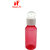 Harsh Pet 50mL Empty Refillable Fliptop Round Red Bottle Set of 4