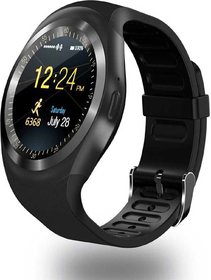 Bushwick Presents Y15 Screen Bluetooth Wireless Mobile Smartwatch with Camera and Sim Card Support