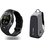 Bushwick Presents Y15 Screen Bluetooth Wireless Mobile Smartwatch  With Grey USB Nylon Laptop Bag.