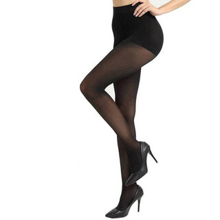 KYODO New Fashion Nylon High waist pantyhose stretchable stockings for girls and women Color-Black