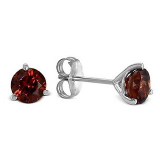 Hessonite Earring With Natural Gomed Stone Astrological Lab Certified Hessonite Earring With Natural Gomed Stone Astrological Lab Certified