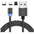 Magnetic usb charging cable three in one