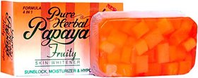 Pure Papaya Herbal Fruit Soap Skin Fairness Soap (135Gram)