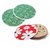 SEGGO Cotton Roti Cover Round Traditional Rumals to Keep Roti/Chapati Fresh (Assorted Color & Designs) Set of 2