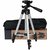 3110 Tripod Stand for Phone and Camera Adjustable Aluminium Alloy Tripod Stand Holder for Mobile Phones  Camera,Photo/V