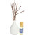 redolance cented reed diffuser Jasmine 30ml oil ceremic pot white colour LBH (INC) 2.5x2.5x4 for home, office and spa. D