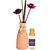 redolance scented reed diffuser LAVENDER oil 50ml ceremic pot orange colour LBH (INC) 2.5X2.5X5 for home, office and spa