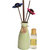redolance scented reed diffuser citronella oil 50ml ceremic pot green colour LBH (INC) 2.5X2.5X5 for home, office and sp