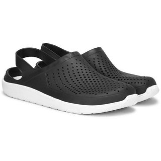 men black clogs sandal