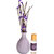 redolance scented reed diffuser LAVENDER oil 30ml ceremic pot PURPLE colour LBH (INC) 2.5x2.5x4 for home, office and spa