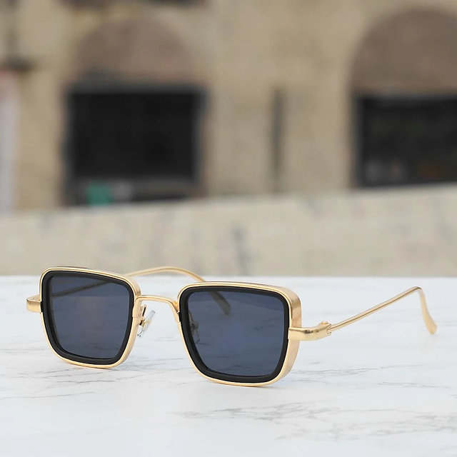 Buy Vintage Square Sunglasses For Men Kabir Singh Sunglasses Tony Stark  Glasses Mirror Shades For Women Online at desertcartINDIA