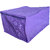 ADWITIYA Plain 10 Inch Ladies Large Non - Woven 4 Saree Cover-Keep upto 10 - 15 Sarees each (Purple)