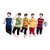 Kavin's 3/4th Pant with Sleeveless Tees for Kids, Pack of 5, Unisex, Multicolored - Don